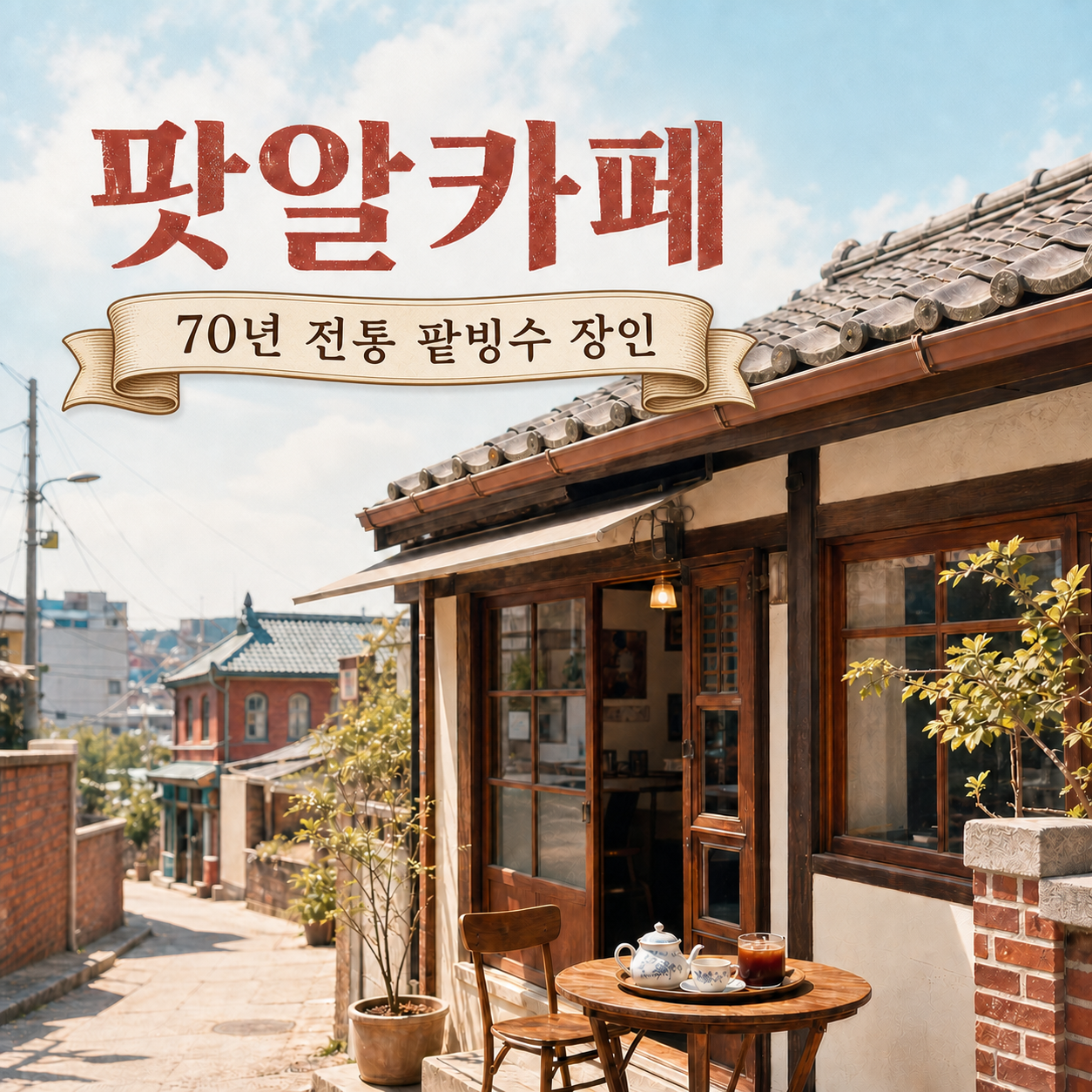 동인천 신포동카페 팟알, 70년째 지켜온 팥빙수의 맛