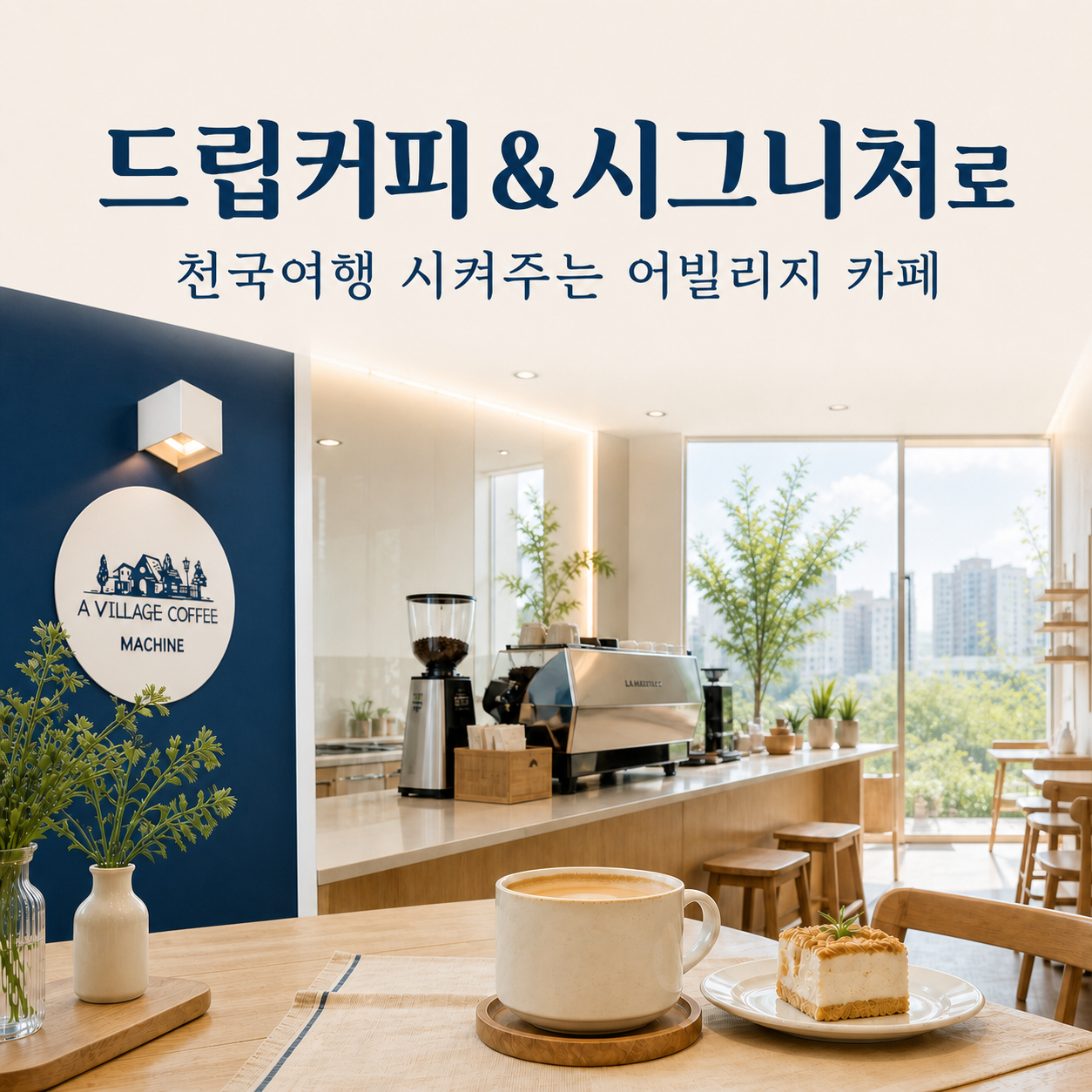 미술 전시관이 함께하는 신포국제시장 가까운 신포동 카페